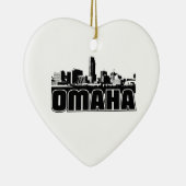 Omaha-Skyline Keramikornament (Rechts)