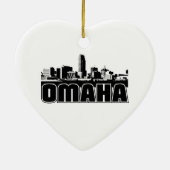 Omaha-Skyline Keramikornament (Hinten)