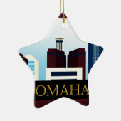 Omaha-Skyline Keramikornament (Rechts)
