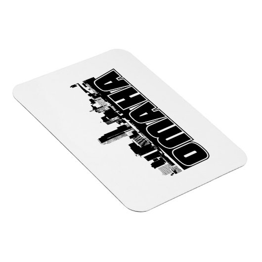 Omaha Skyline Magnet (Rechte Seite)