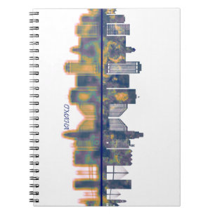 Omaha Skyline Notizblock