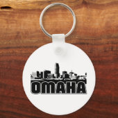 Omaha Skyline Schlüsselanhänger (Vorderseite)