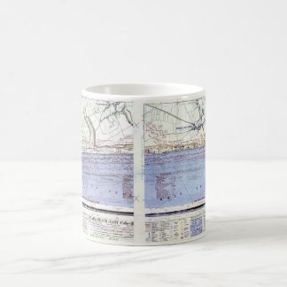 Omaha-Strandlandungskarten Kaffeetasse