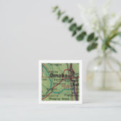 Omaha Wir haben eine neue Adresskarte verschoben Begleitkarte (Stehend Vorderseite)