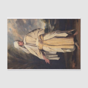 Omai of the Friendly Isles von Sir Joshua Reynolds Seidenpapier