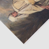 Omai of the Friendly Isles von Sir Joshua Reynolds Seidenpapier (Ausschnitt)