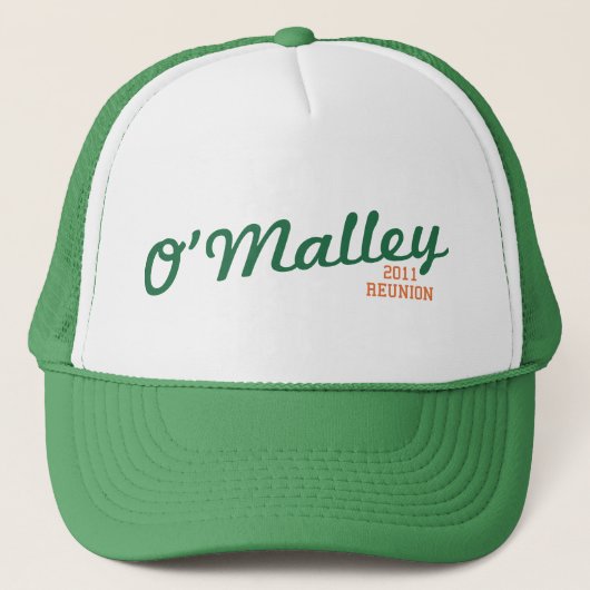 O'Malley-Hut Truckerkappe (Vorderseite)