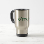 O'Malley-Kaffee-Tasse Reisebecher (Vorderseite Links)