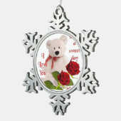 omaments schneeflocken Zinn-Ornament (Rechts)