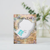 Omamori Card #002 – Hara Cat | Harmony • Inner Bal Karte (Stehend Vorderseite)