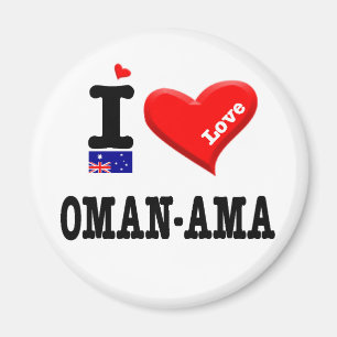 OMAN-AMA - I Liebe Magnet