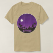 oman By night with Palms T-Shirt (Design vorne)