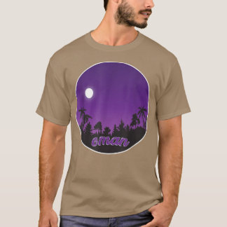 oman By night with Palms T-Shirt