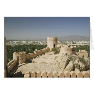 Oman, Die Batinah-Ebene, Nakhal. Nakhal-Fort, bei