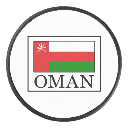 Oman Eishockey Puck (Vorderseite)