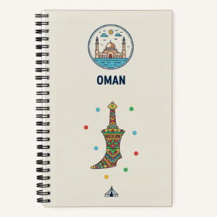 Oman-Erbe & Khanjar-Dolch-Fotoarchiv Notizblock