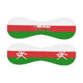 Oman Flag and Coat of Arms Patriotic Baseball (Paneele)