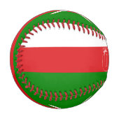 Oman Flag and Coat of Arms Patriotic Baseball (Vorderseite Links)