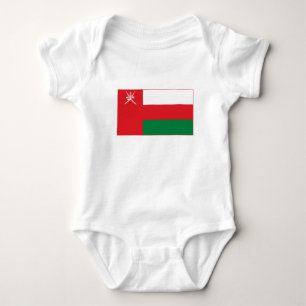 Oman Flag Baby Strampler