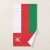 Oman Flag Badhandtuch Set (Handtuch)