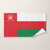 Oman Flag Badhandtuch Set (Handtuch)