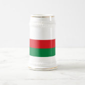 Oman Flag Bierglas (Mittel)