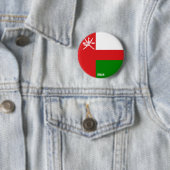 Oman Flag Charming Patriotic Button (Beispiel)