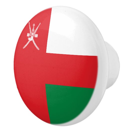 Oman Flag Keramikknauf (Rechts)