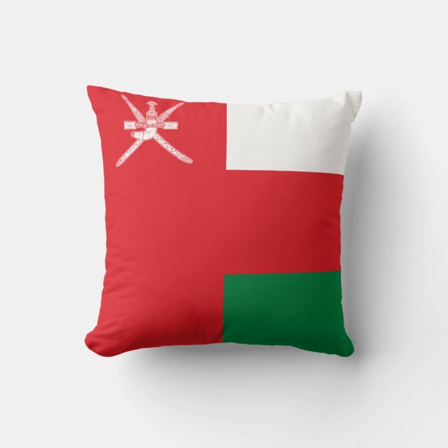 Oman Flag Kissen (Vorderseite)