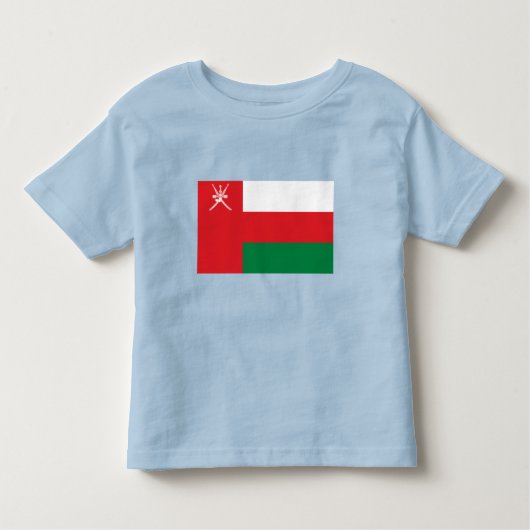 Oman Flag Kleinkind T-shirt (Vorderseite)