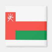 Oman Flag Magnet (Vorne)