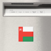 Oman Flag Magnet (In Situ (Geschirrspüler))