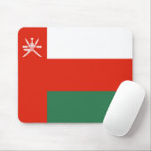 Oman Flag Mousepad (Mit Mouse)