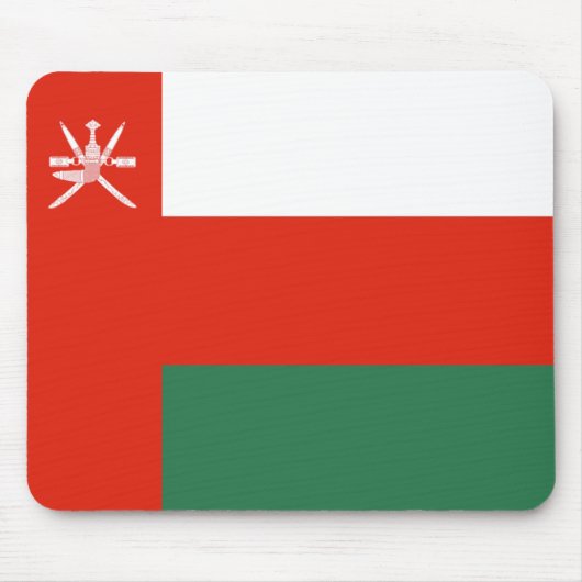 Oman Flag Mousepad (Vorne)