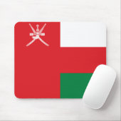 Oman Flag Mousepad (Mit Mouse)