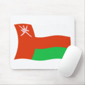 Oman Flag Mousepad (Mit Mouse)