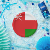 Oman Flag Pappteller (Party)