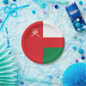Oman Flag Pappteller (Party)