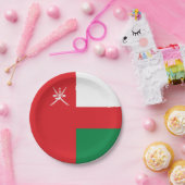 Oman Flag Pappteller (Party)