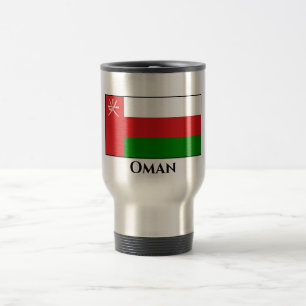 Oman Flag Reisebecher