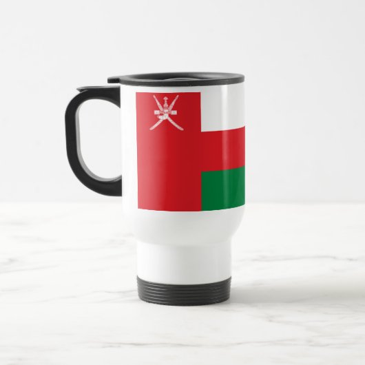 Oman Flag Reisebecher (Links)