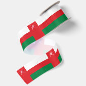 Oman Flag Satinband (Rückseite)