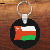 Oman Flag Schlüsselanhänger (Vorderseite)