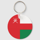 Oman Flag Schlüsselanhänger (Vorderseite)