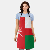 Oman Flag Schürze (Getragen)
