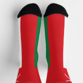 Oman Flag Socken (Oben)