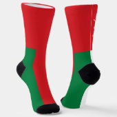 Oman Flag Socken (Gewinkelt)