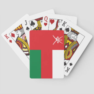 Oman Flag Spielkarten