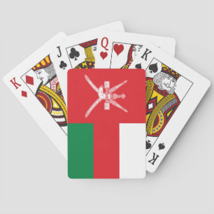 Oman Flag Spielkarten