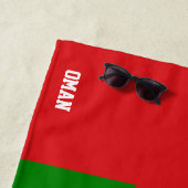 Oman Flag Splendid Patriotic Strandtuch (Beispiel)